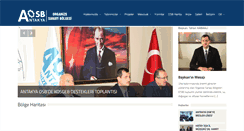 Desktop Screenshot of antakyaosb.org.tr